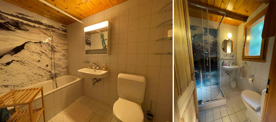 Bäder im Chalet Salomon